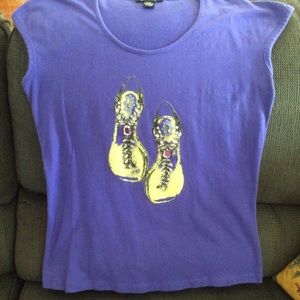 Canadian Graffiti Top Sz P/S